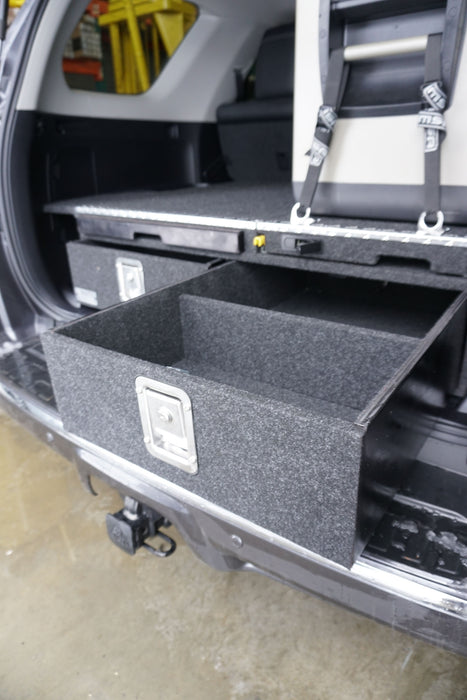 Drifta 4Runner 5th Gen Drawer System - internal drawer divider can be repositioned as needed