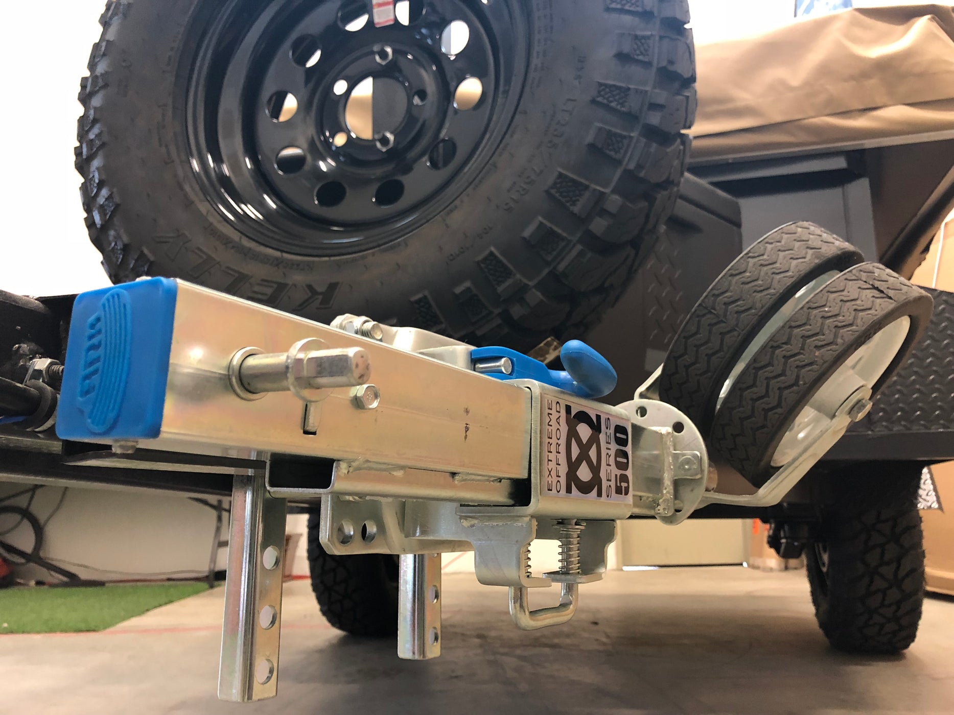 XO500 Off Road Trailer Jockey Wheel — Bushranger Trailer Gear