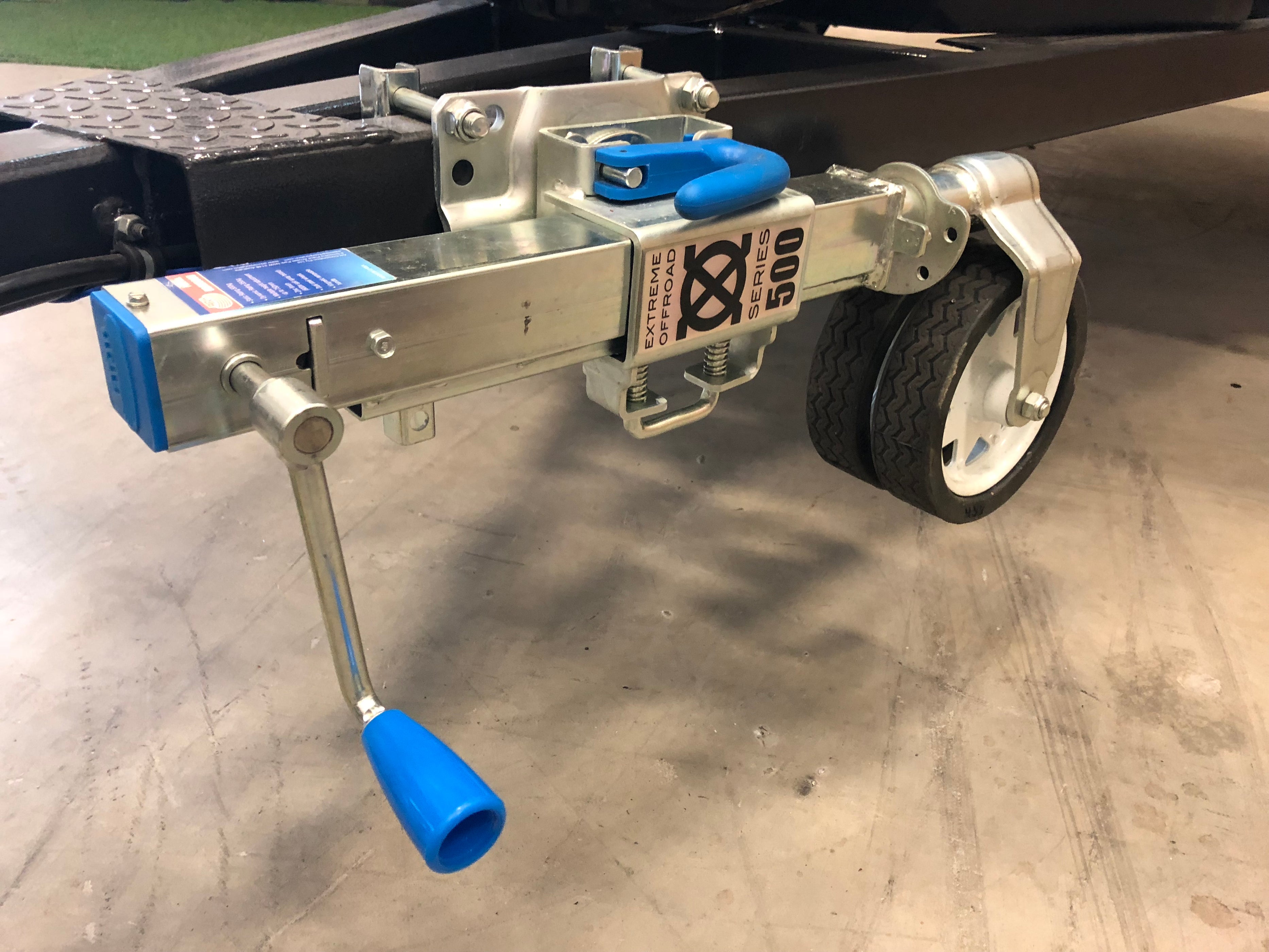 XO500 Off Road Trailer Jockey Wheel — Bushranger Trailer Gear