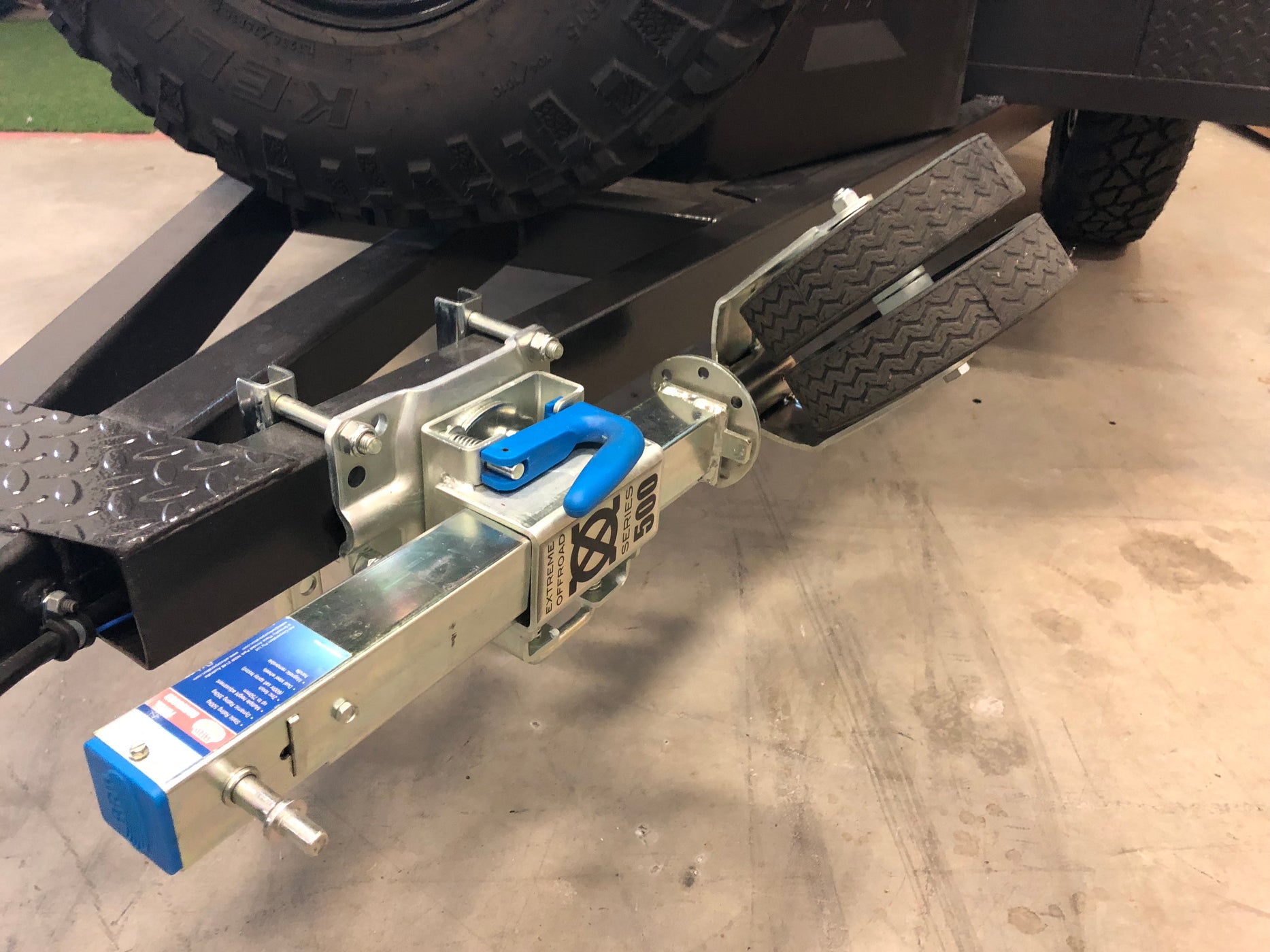 XO500 Off Road Trailer Jockey Wheel — Bushranger Trailer Gear